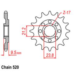 SPROCKET 13T  HONDA
