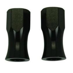 RIM LOCK NUTS BLACK (PAIR)