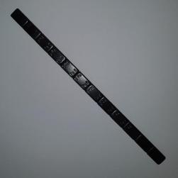 WHEEL WEIGHTS STICK-ON BLACK 5gm BOX 50 - 12mm WIDE x 4mm HIGH